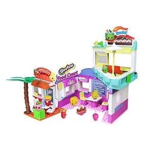 Shopkins Kinstructions Deluxe Food Court 334pcs Building Set 100% Complete
